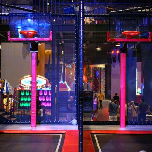 Basket trampolinepark leverancier