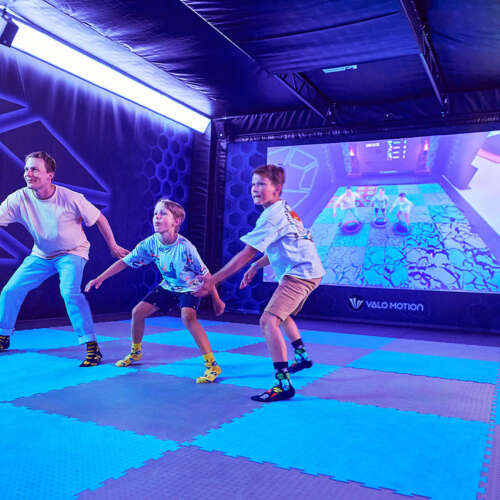 ELI Play - fournisseur de l'arène interactive Valo Arena pour les parcs de loisirs