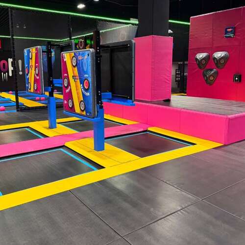 Interactive games for trampoline parks ELI Play