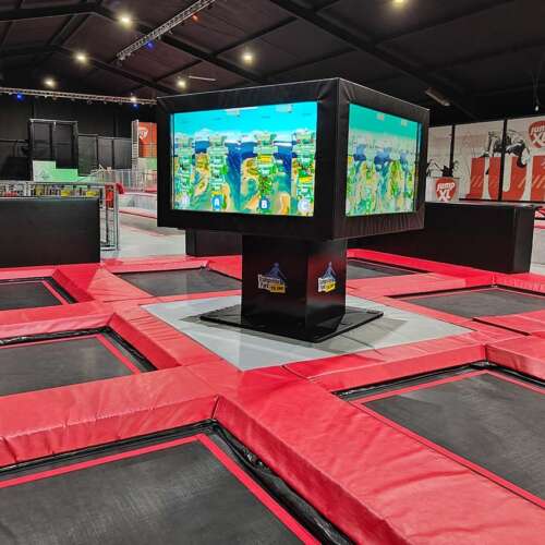 Pleyo interactive trampoline park game ELI Play