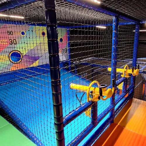 Soft ball cannons and target indoor playground ELI Play
