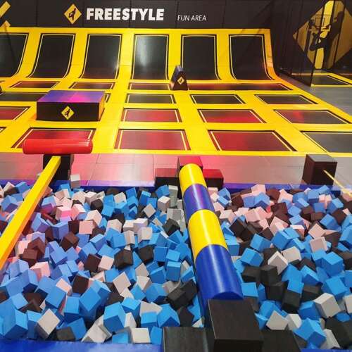 Soft foam blocks trampoline park ELI Play
