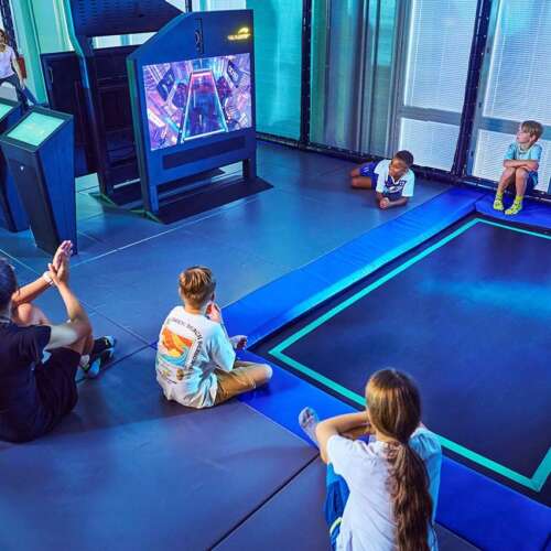 Valo Jump interactive game for trampoline parks ELI Play