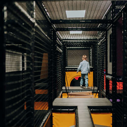 Parcours ninja enfants City Kids Brussels | ELI Play